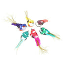 12pcs Colorful Artificial Foam Feather Mini Craft Birds Home Gardens Decor
