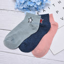 Women Star Cotton Socks Pink Cute Cat Ankle Socks Short Socks Cas FmTEUS