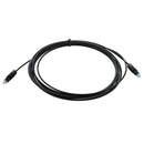 Male to Male Plug Optical Fiber Digital Audio Cable Lead 9.8Ft for DVD HDTV M7L2