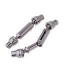 2 Pieces Universal Drive Shaft for WPL B14K B16 B24K C14 MN90 MN91 MN91K DIY