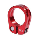 1pc MTB Cycling Seat Tube Clip Bike Release Seatpost Clamp (28.6mm Red) A