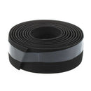 Road Bike / Bicycle Handlebar Tape / Wrap--Black--With 2 Bar Plugs A9Z5