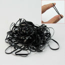 Wholesale 100Pcs Mini Hair Tie Rasta Scrunchy Dread Hair Head Rubber Band Braids