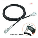 2x Fitness DIY Pulley Cable Biceps Triceps Training Home Gym Sports Accs