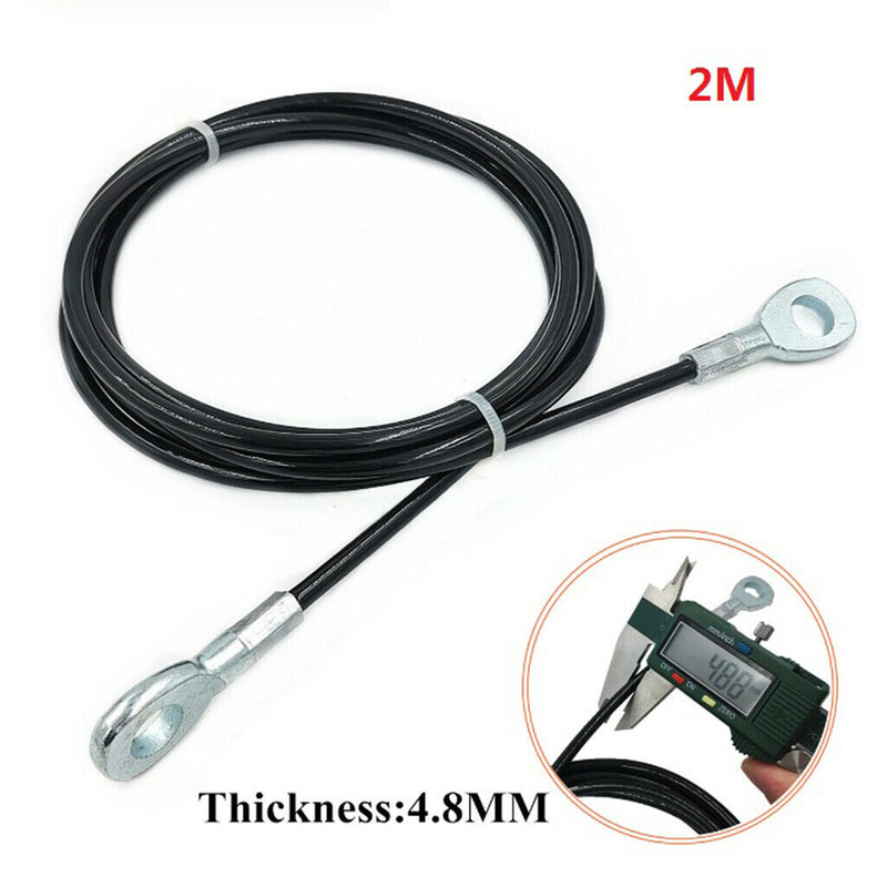 2x Fitness DIY Pulley Cable Biceps Triceps Training Home Gym Sports Accs