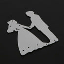 Metal Bride Groom Wedding Cutting Dies Stencils For DIY Scrapbooking hv2n