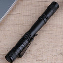 Mini Portable Pen Shape Aluminum Alloy Shell Powerful LED Flashlight