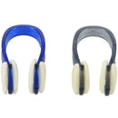 Swimming, diving, plastic nose clip screen protector, 2 pieces, blue / blac H3P9