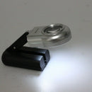 16x 30mm LED Illuminated Magnifier Magnifying Glass Loupe Folding Stand Han
