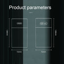 Timing USB Ultrasonic Dazzle Cup Humidifier Essential Oil Diffuser (Grey)