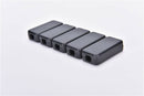 5pcs Electric Plastic Black Waterproof Case Project Junction Box 40*20*11mm Fh