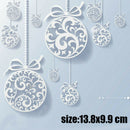 Christmas Bell Metal Cutting Dies Stencil Scrapbooking Card Making Embossing