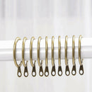 20 x Iron Curtain Ring And Rod Suspension Ring, Inner Diameter 32Mm (Bronze H9C1