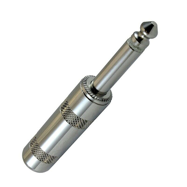 1/4 inch Plugs for Speaker Cables, Patch Cables, Snakes - TS Male Mono 1/4