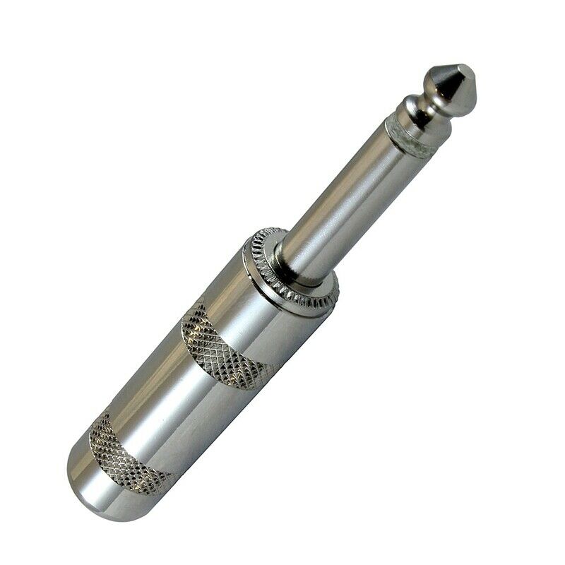1/4 inch Plugs for Speaker Cables, Patch Cables, Snakes - TS Male Mono 1/4