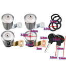4Pcs Car Barrel Door Locks Keys Set 252522 9170.G3 for Peugeot Partner Citr
