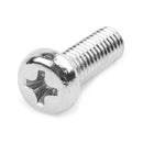 60pcs M2.5 x 5mm 304 Stainless Steel Phillips Pan Head Screws Bolt F2X2
