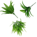 3 x Wedding Outdoor Wall Artificial Fern Leaves Simulation Home Floral Decor