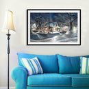 Snow View 5D Diamond Painting Embroidery DIY Cross Stitch Home Decor Gift