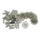 70x Dream Catcher MADE WITH LOVE Pendant Charms for DIY Necklace Bracelet