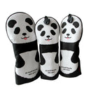 Pack of 3 Golf Club Wood Driver Headcover Head Cover, Replacement Long Sock