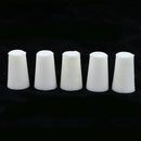 5x Rubber Test Tube Stoppers Sealed Plug Bung Spare Part Lid Closure 17-22mm