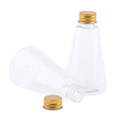 10x 90ml Plastic Clear Bottle Travel Lotion Liquid Shampoo Makeup Container