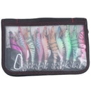10Pcs Fishing Lure Set 13.5CM 20G Squid Jigs 3.5