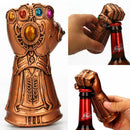 Infinity Thanos Gauntlet Glove Beer Bottle Remover Bottle Opener Glass Soda
