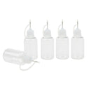 5Pcs Needle Tip Dripper Filler Empty Plastic Precision Dropper Bottles 30ml