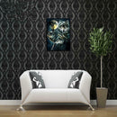 Night Wolf DIY Round Drill Diamond Painting Embroidery Kits Cross Stitch
