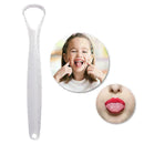 Stainless Steel Tongue Scraper Cleaner Pouchs Dental Oral Bacteria Long Han K3K5