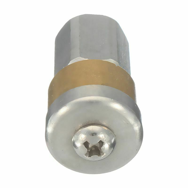 Steel Pressure Washer Drain Sewer Cleaning Pipe Jetter Rotary Nozzle 3 Jet