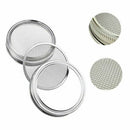 4Pcs/Set Stainless Steel Sprouting Lid For Wide Mouth Mason Jars Canning Ja Z5F8