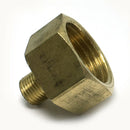 Brass Straight Hose Pipe Fitting- Equal Barb Coupler Connectors, DN6 X DN15,
