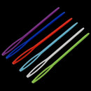 100 pcs 7CM/2 3/4inch Plastic Hand Sewing Yarn Darning Tapestry Needles Pla M2M3