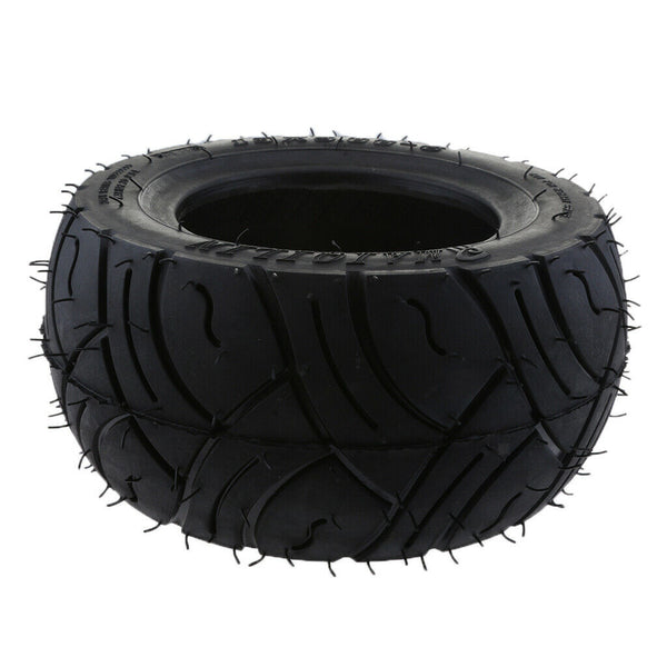 13x5.00-6 Inch Rubber Tread Tire for Folding Bike Scooters Quad Dirt Bike Black