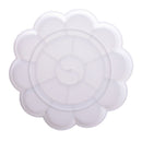 White Plastic 18 Compartments Watercolor Paint Tray Mixing Palette