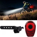 Rear Moon Bicycle Taillights USB Rechargeable Red COB Alumini Bright New Li P9I9