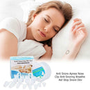 8pcs/box Silicone Anti Snore Apnea Nose Clip Stop Snoring Device Sleeping Aid