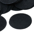 200Pcs 40mm White Black Felt Circle DIY Craft Felt Pad Flower Accessory