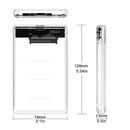 USB 3.0 to SATA Hard Drive Enclosure Caddy Case For 2.5" Inch HDD / SSD Exte Hn
