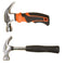 Set of 2pcs Stubby Claw Hammer with Magnetic Nail Starter and Soft Grip Handle