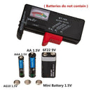 4 Pack Battery Tester, BT-168 Universal Battery Checker for AA/AAA/C/D / 9V