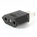 New EU Euro Europe to US USA Power Jack Wall Plug Converter Travel Adapter TDES