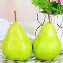 4 Best Artificial Green Pear Decorative Fruit-4x3 inch V8N3