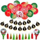 12Inch Decoration Santa Clause Snowman New Year Christmas Balloons Party De
