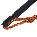 6pcs 18cm 700I Aluminium Alloy Tent Peg Nail Stake with Rope Camping Equipm