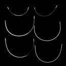 12 Pairs of Bra Under Wires Stainless Steel Bra Metal Wire Size D