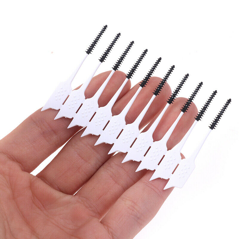 30 Pcs Dental Interdental Brush Floss Sticks Tooth Floss Head Toothpick Clea Kw